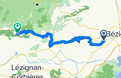 Route in der Bikemap App öffnen