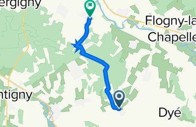 Route in der Bikemap App öffnen