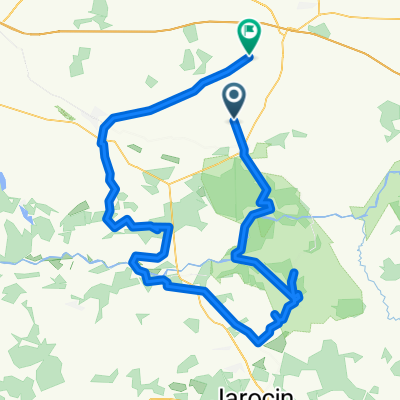 Dom - Miłosław - Żerków - Kąty - Radlin - Klęka - Solec Wlkp - Góra Bismarcka - Środa Wlkp - Dom