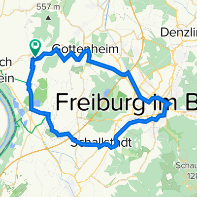 Ihringen - Freiburg - Ihringen - Freiburg