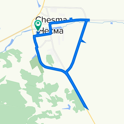 улица Блюхера, Чесма до улица Блюхера, Чесма
