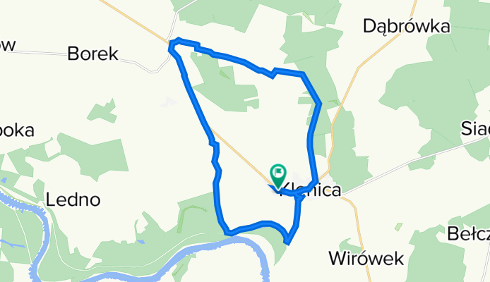 Droga Wojewódzka 278 56, Klenica do Droga Wojewódzka 278 56, Klenica