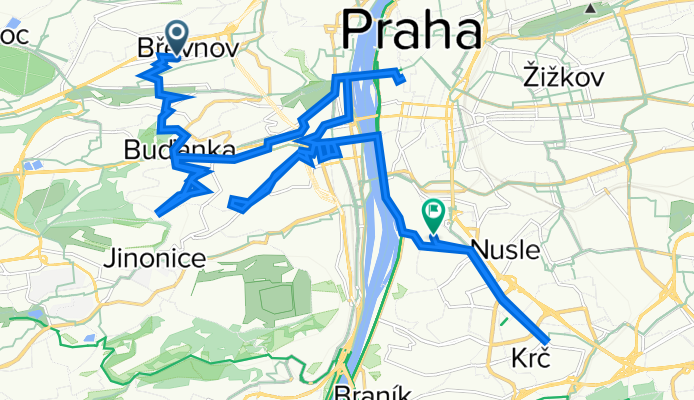 Bělohorská 94 do Ve Svahu 1067