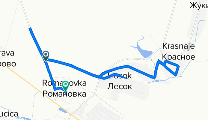 Кореличи-Негневичи,  до улица Милютя,