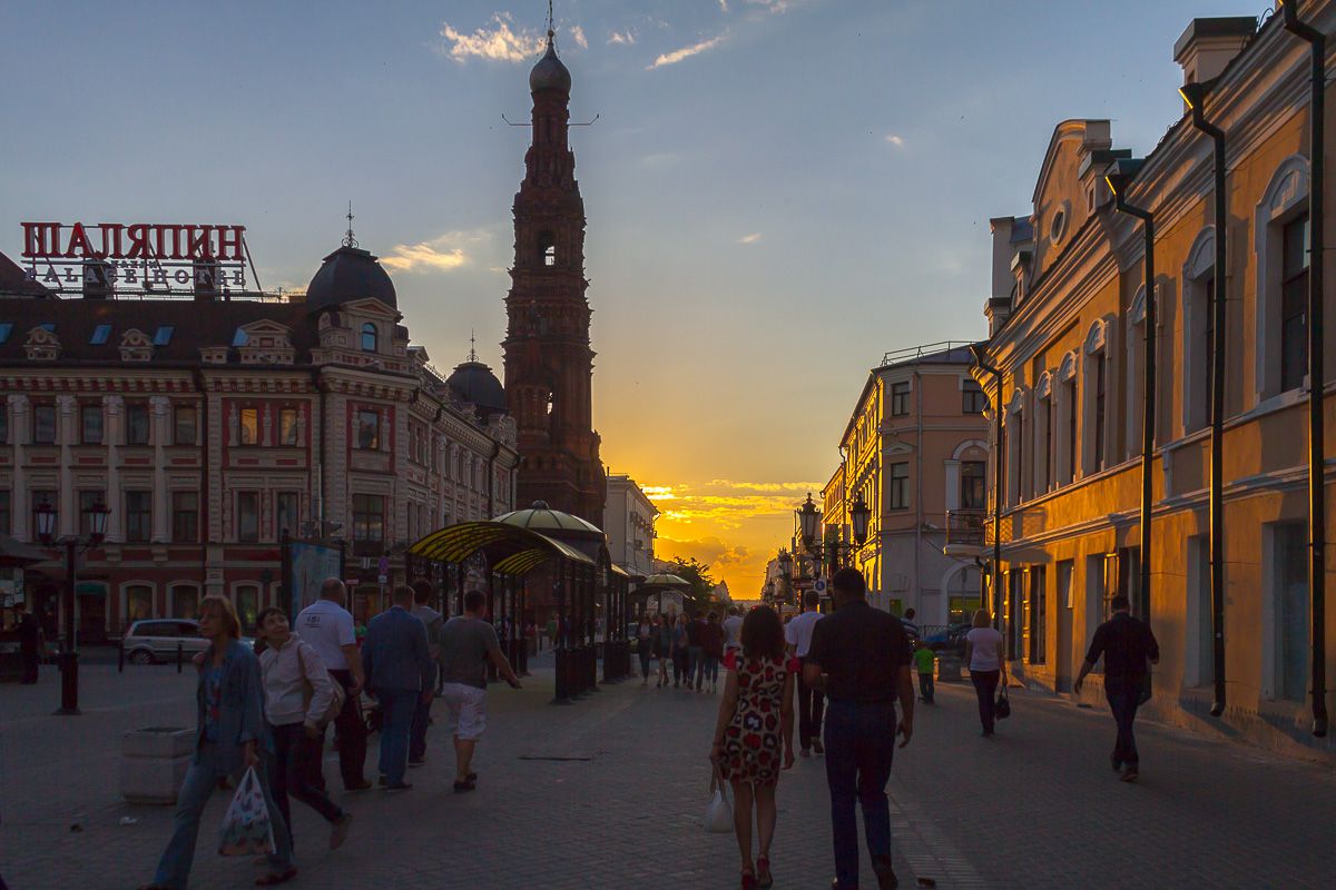 013 Центр Казани (через Лядской садик)