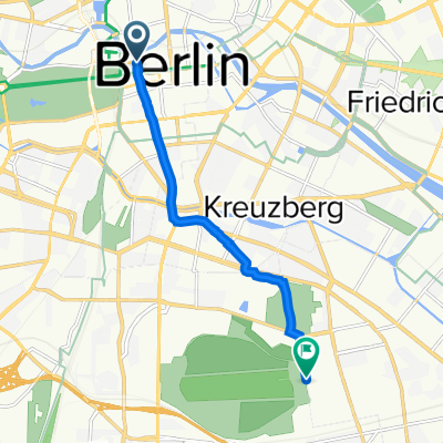 Wilhelmstraße 65, Berlin nach Oderstraße 38, Berlin