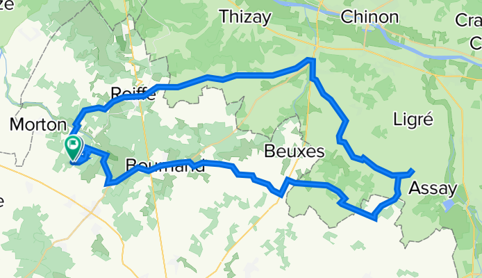 De Hameau A, Morton à Hameau A, Morton