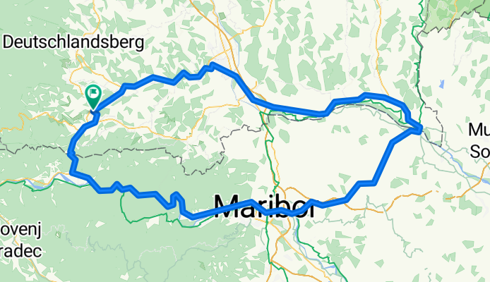 Wies - Bad Radkersburg - Marburg - Radlpass - Wies