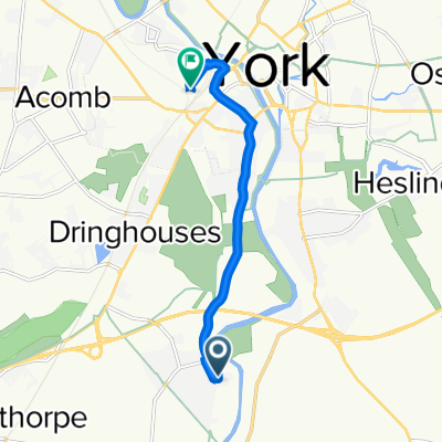 2 Myrtle Ave, York to York Engineers Triangle, Leeman Road, York
