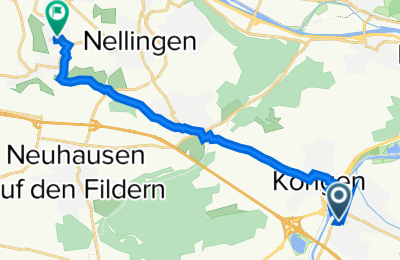 Route in der Bikemap App öffnen