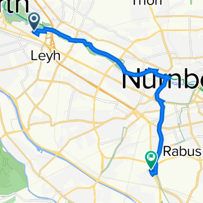 Dr-Mack-Straße 49 Fürth nach Heisterstraße 34, Nürnberg