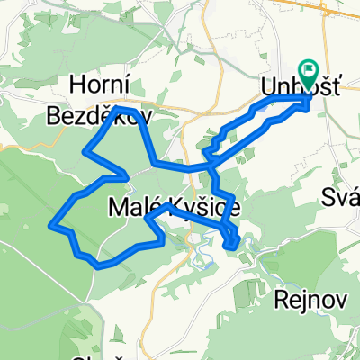 Bikové unhošťské kopcování