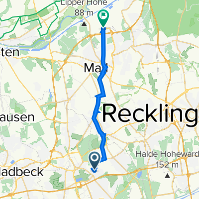 Heinrichstraße 49, Gelsenkirchen nach Paul-Baumann-Straße 3, Marl