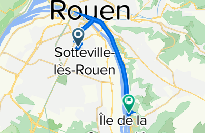 Route in der Bikemap App öffnen