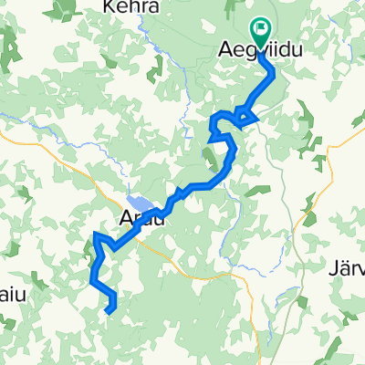 01 Oandu - Hirvelaane - 02 Hirvelaane - Ikla - Hiieveski tee - Tillniidu tee