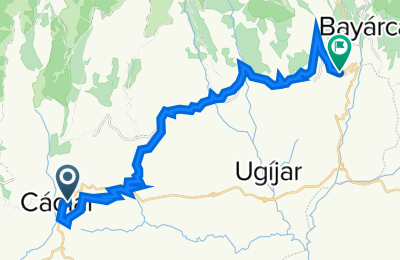 Route in der Bikemap App öffnen