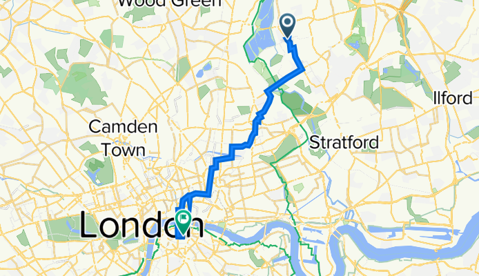 15B Blackhorse Road, London to 207 Union St, London