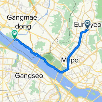 １８−６ １８−６ to 행주내동 ７１２−１, 고양시