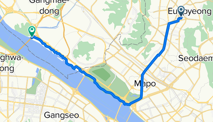 １８−６ １８−６ to 행주내동 ７１２−１, 고양시