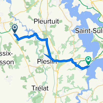D2b, Ploubalay à Les Moulins, Plouër-sur-Rance