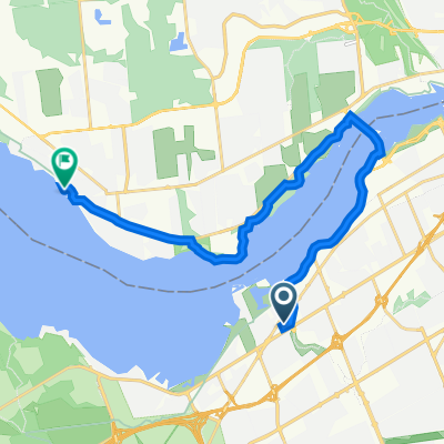 2525 Carling Ave, Ottawa to 1 Rue Principale, Gatineau