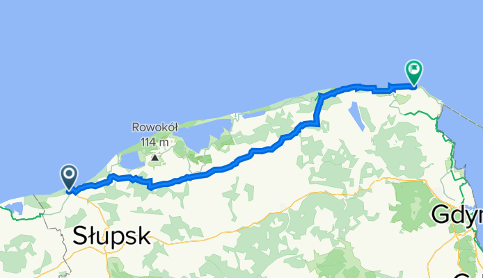 Wilcza 3A, Ustka do Pucka 4, Jastrzębia Góra