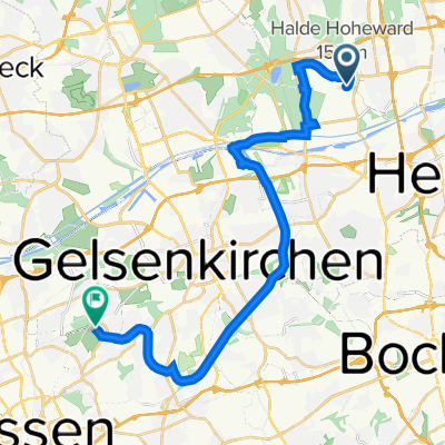 T54 Hoheward-Zollverein 24 km