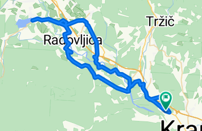 Route in der Bikemap App öffnen