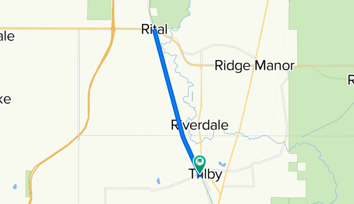 Trilby Road 37439, Dade City to Trilby Road 37420, Dade City