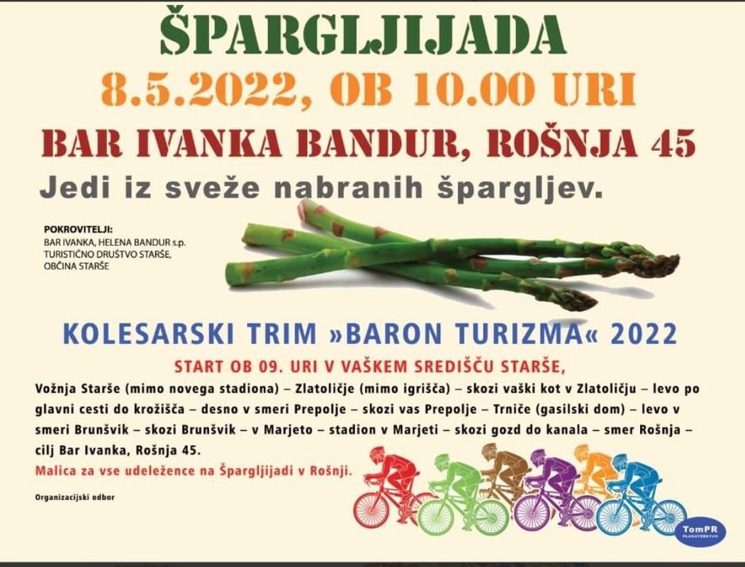 Baron turizma- kolesarski trim 2022