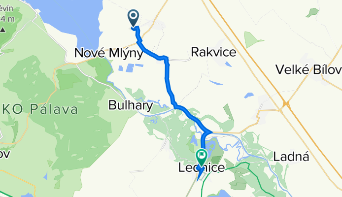 Vinařská, Zaječí až Zámecké náměstí 70, Lednice