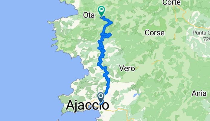 ajaccio-évisa