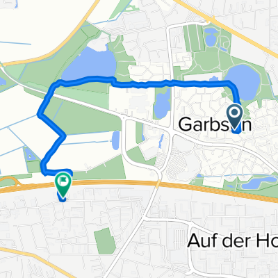 Bernsteinweg 2, Garbsen nach Bachstraße 15, Garbsen