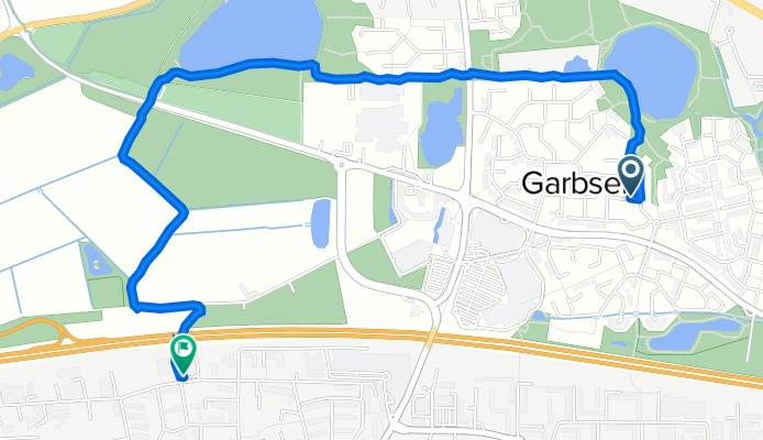 Bernsteinweg 2, Garbsen nach Bachstraße 15, Garbsen