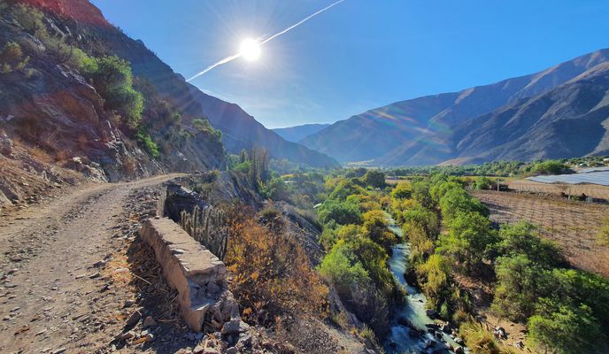 Foto 2 del percorso Bikemap "De D-391, Vicuña a Avenida Estacion 32, Vicuña"