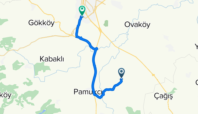 İsimsiz Yol to Dokuma Caddesi 2