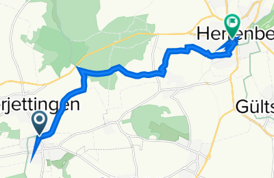 Route in der Bikemap App öffnen