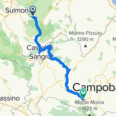 Via Germano 5, Campo di Giove a Via Gino di Biase 20–42, Bojano