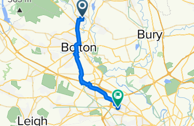 Route in der Bikemap App öffnen