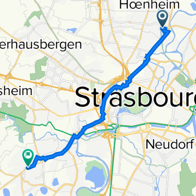 33 Rue Émile Haag, Bischheim à 78 Rue du Maréchal Foch, Lingolsheim