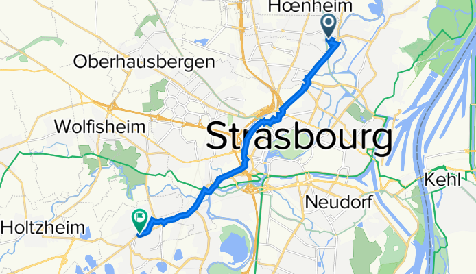 33 Rue Émile Haag, Bischheim à 78 Rue du Maréchal Foch, Lingolsheim
