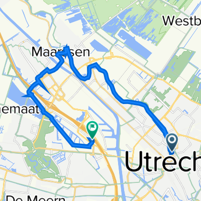 Jongeneelstraat 120, Utrecht naar Hertogswetering 169, Utrecht