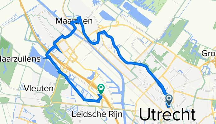 Jongeneelstraat 120, Utrecht naar Hertogswetering 169, Utrecht