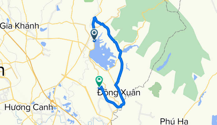 Hoàng Hoa Thám, TP. Phúc Yên to Ngõ 4 Tô Vĩnh Diện, TP. Phúc Yên