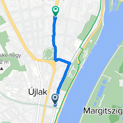 Árpád fejedelem útja 49., Budapest to Pacsirtamező utca 43., Budapest