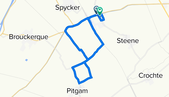 14 Quai de la Colme, Steene à 16 Rue de la Gare, Steene