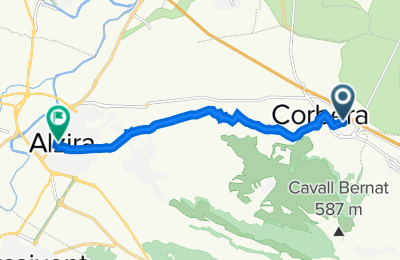 Route in der Bikemap App öffnen