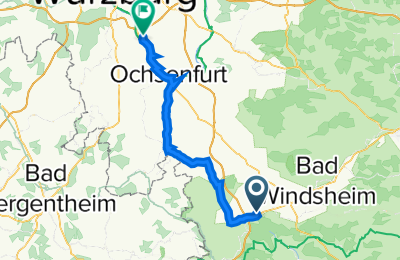 Route in der Bikemap App öffnen
