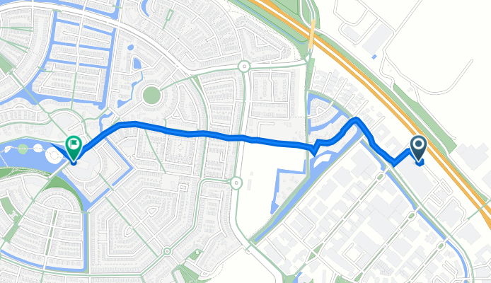 Saturnus 4, Amersfoort naar Zonnewijzer 2, Amersfoort