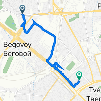 Петровско-Разумовский проезд, 1, Moscow to 1st Tverskoy-Yamskoy Lane, 11, Moscow